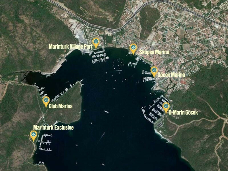 Gocek Rentals Marinas in Gocek