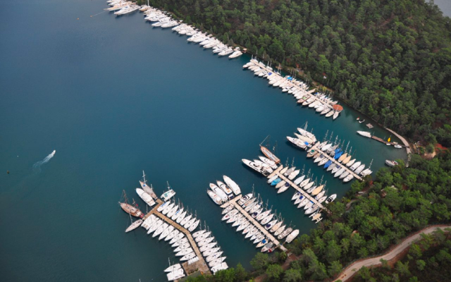 Marinas In Gocek Gulf