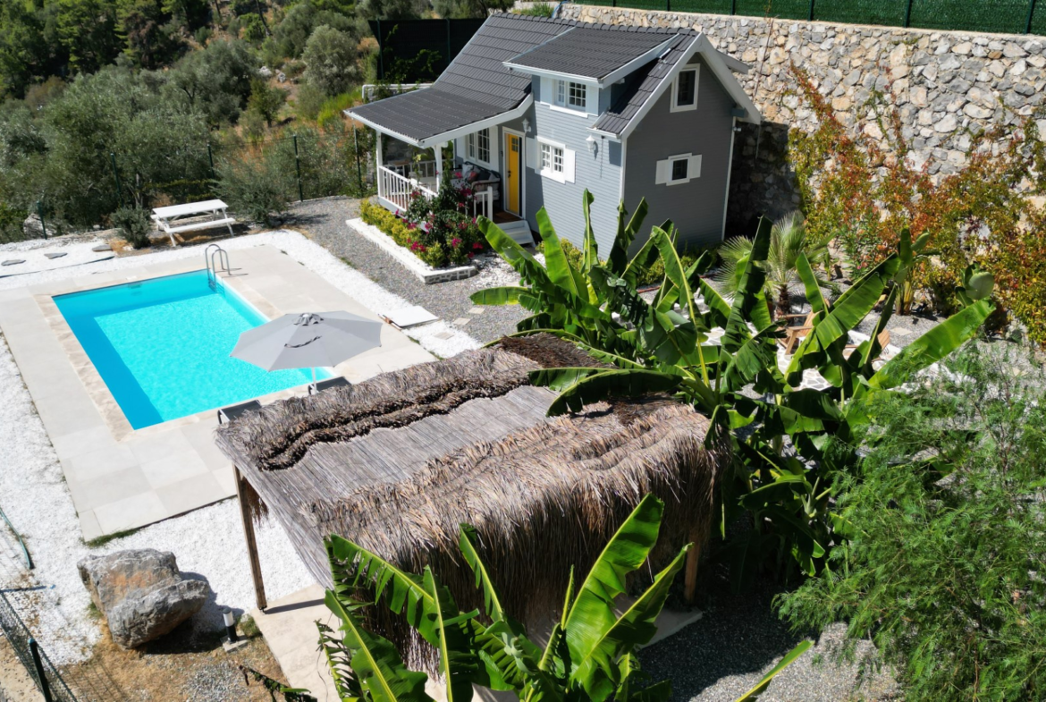 Profitable Tiny House for Sale in Gökçeovacık, Göcek