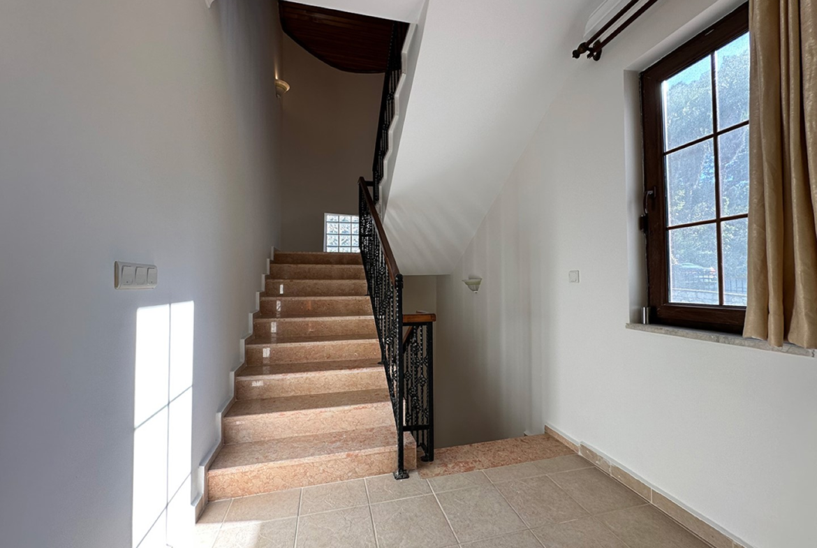 First Floor Stairs to Second Floor