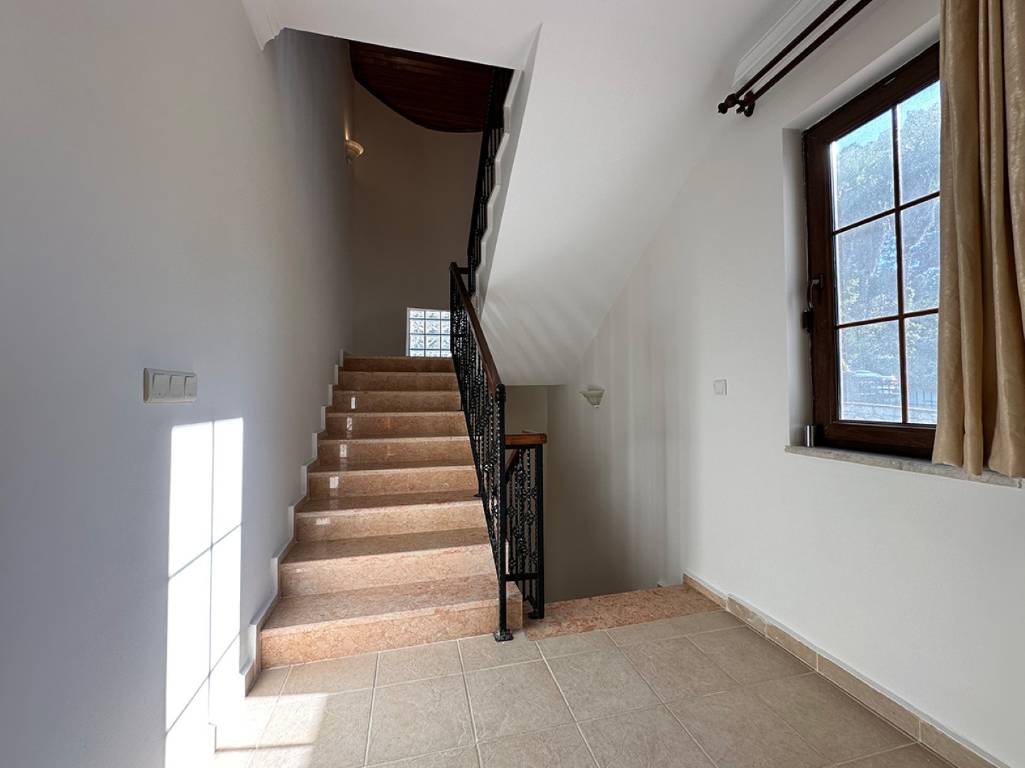 First Floor Stairs to Second Floor
