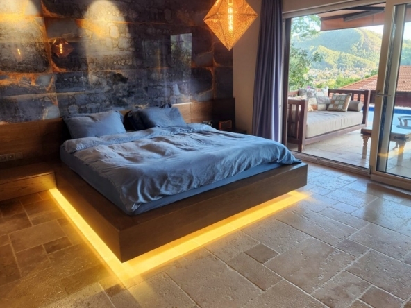 Gocek Rental Villa Basement Master Bedroom