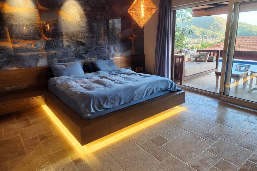 Gocek Rental Villa Basement Master Bedroom