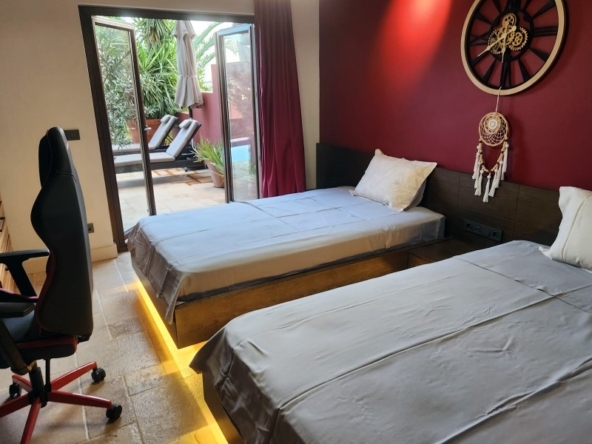 Gocek Rental Villa Basement Second Bedroom