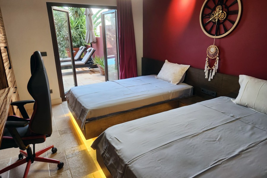 Gocek Rental Villa Basement Second Bedroom