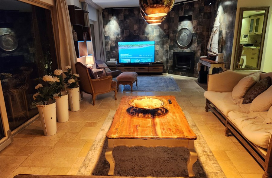 Gocek Rental Villa Living Room