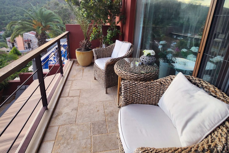 Gocek Rental Villa Living Room