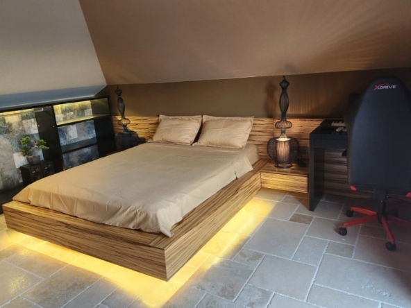 Gocek Rental Villa Third Floor Big Bedroom