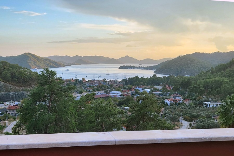 Gocek Rental Villa Third Floor Big Bedroom