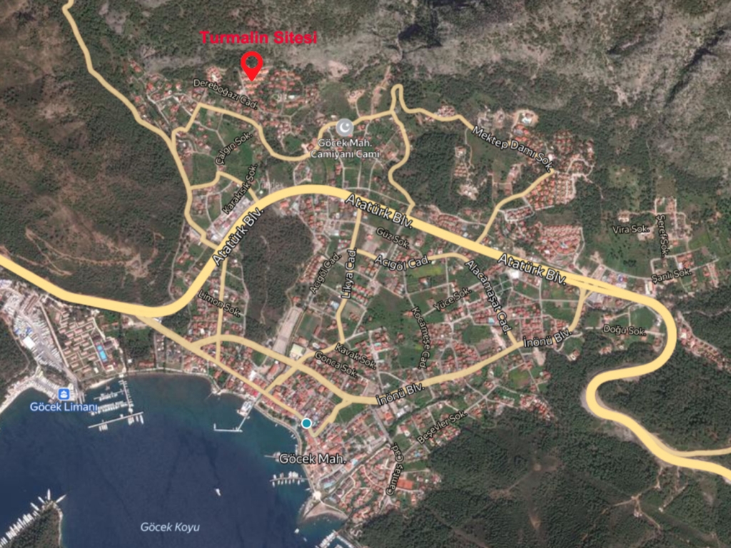 Location Turrmalin Gocek Fethiye