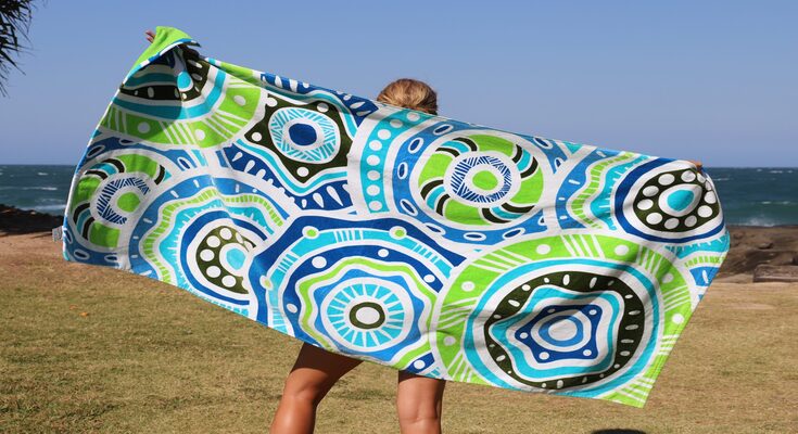 beach towel x