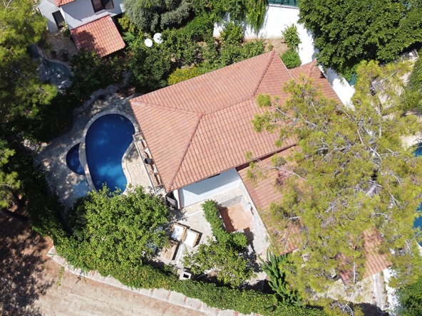 Drone Shot of Gocek Rental Villa